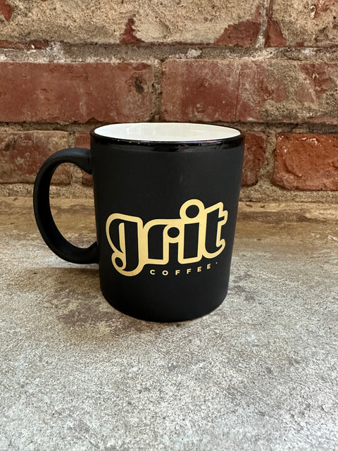 Black & Gold Ceramic Mug