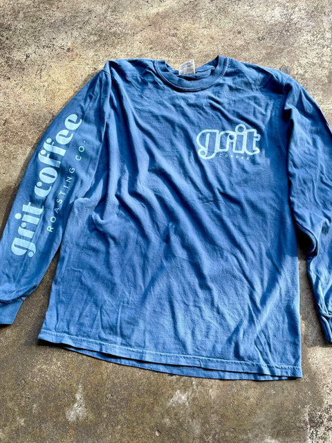 Blue Long Sleeve Tee