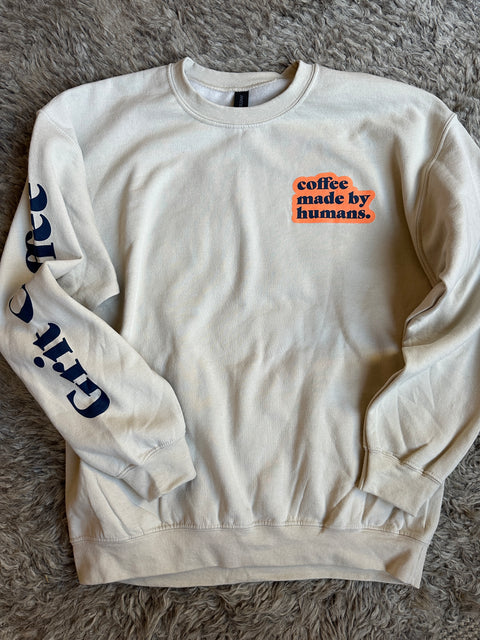 Coffee Made By Humans Sweatshirt